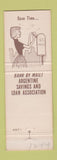 Matchbook Cover - Argentine Savings and Loan Kansas City MO