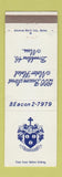 Matchbook Cover - 1200 Beacon Street Motor Hotel Brookline MA