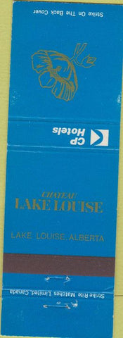 Matchbook Cover - Chateau Lake Louise Alberta