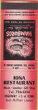 Matchbook Cover - Iona Restaurant ON