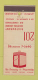 Matchbook Cover - 201 Restaurant Chicago IL 30 Stick