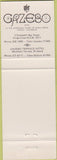 Matchbook Cover - Gazebo Hotel Kings Cross Sydney Australia