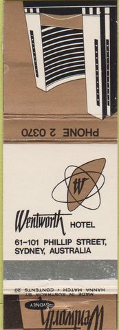 Matchbook Cover - Kythera Motel Canberra ACT made in Japan