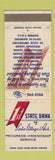 Matchbook Cover - 1st State Bank Lake Village AR