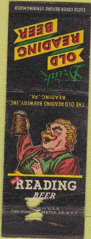 Matchbook Cover - Old Reading Beer WORN