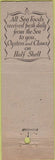 Matchbook Cover - O'Donnell's Sea Grill Washignton DC