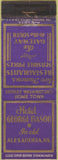 Matchbook Cover - Hotel George Mason Alexandria VA WEAR