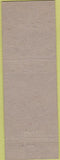 Matchbook Cover - Food Club Chicago IL Frozen Orange Juice