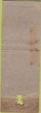 Matchbook Cover - Claridge Hotel Atlantic City NJ WEAR