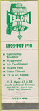 Matchbook Cover - Sky Lit Motel Green Bay WI