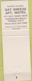 Matchbook Cover - Sky Lit Motel Green Bay WI