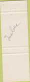 Matchbook Cover - Club De Dance Grange A Paul ST Denis Brompton