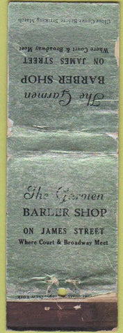 Matchbook Cover - Imperial Restaurant Utica NY Safety First WORN