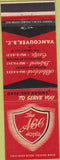 Matchbook Cover - Hardy's Tea Room Watertown NY WORN