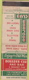 Matchbook Cover - Cutler Hammer Motor Control Milwaukee WI