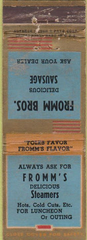 Matchbook Cover - Hotel Vancouver