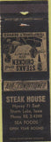 Matchbook Cover - Steak House Storm Lake IA
