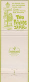 Matchbook Cover - Two Friends Raw Bar Key West FL