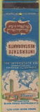 Matchbook Cover - Interstate Restaurants Chicago IL WEAR