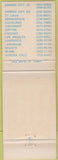 Matchbook Cover - Forum Cafeterias Wichita KS