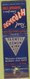 Matchbook Cover - Farwell Ozmun Kirk Hardware St Paul MN WORN