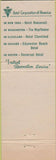 Matchbook Cover - Somerset Hotel Boston MA