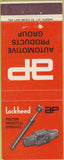 Matchbook Cover - Lockeed AP Precison Tools Johannesburg South Africa