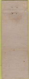 Matchbook Cover - Art's Cleaners Columbus IN POOR