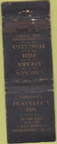 Matchbook Cover - Traveler's Inn Bridgeport MI POOR