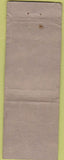 Matchbook Cover - Traveler's Inn Bridgeport MI POOR