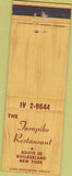 Matchbook Cover - Turnpike Restaurant Guilderland NY