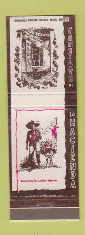 Matchbook Cover - La Hacienda Albuquerque NM