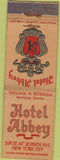 Matchbook Cover - Hotel Abbey New York City WEAR