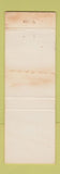 Matchbook Cover - 1983 Chevrolet Alta Dinuba CA WEAR