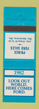 Matchbook Cover - 1982 Ford Prince Ste Genevieve MO
