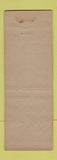 Matchbook Cover - City Cafe Gothenburg NE WORN