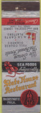 Matchbook Cover - State House Restaurant Philadelphia PA