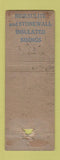 Matchbook Cover - Gold Seal Asphalt Roofing Chicago Heights IL POOR
