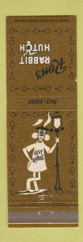 Matchbook Cover - Ron's Rabbit Hutch Kansas City MO