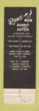 Matchbook Cover - Ron's Rabbit Hutch Kansas City MO