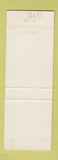Matchbook Cover - Joy Rob's Steak Biscuits Beaverton OR