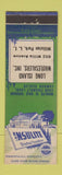 Matchbook Cover - Long Island Insulite Insulation Williston Park LI NY