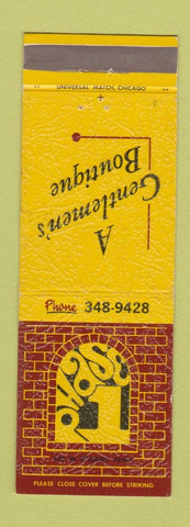 Matchbook Cover - Phase 1 Men's Clothes Chicago IL