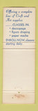 Matchbook Cover - The Craft Showcase Lancaster PA