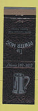 Matchbook Cover - The Pewter Mug Naples FL