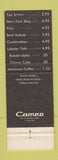 Matchbook Cover - The Pewter Mug Naples FL