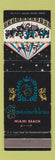 Matchbook Cover - Fontainebleau Hotel Miami Beach FL WEAR
