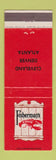 Matchbook Cover - Fisherman's Cove Cleveland Denver Atlanta
