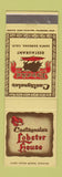 Matchbook Cover - Castagnola's Restaurant Santa Barbara CA
