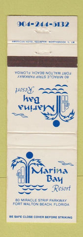 Matchbook Cover - Marina Bay Resort Fort Walton Beach FL